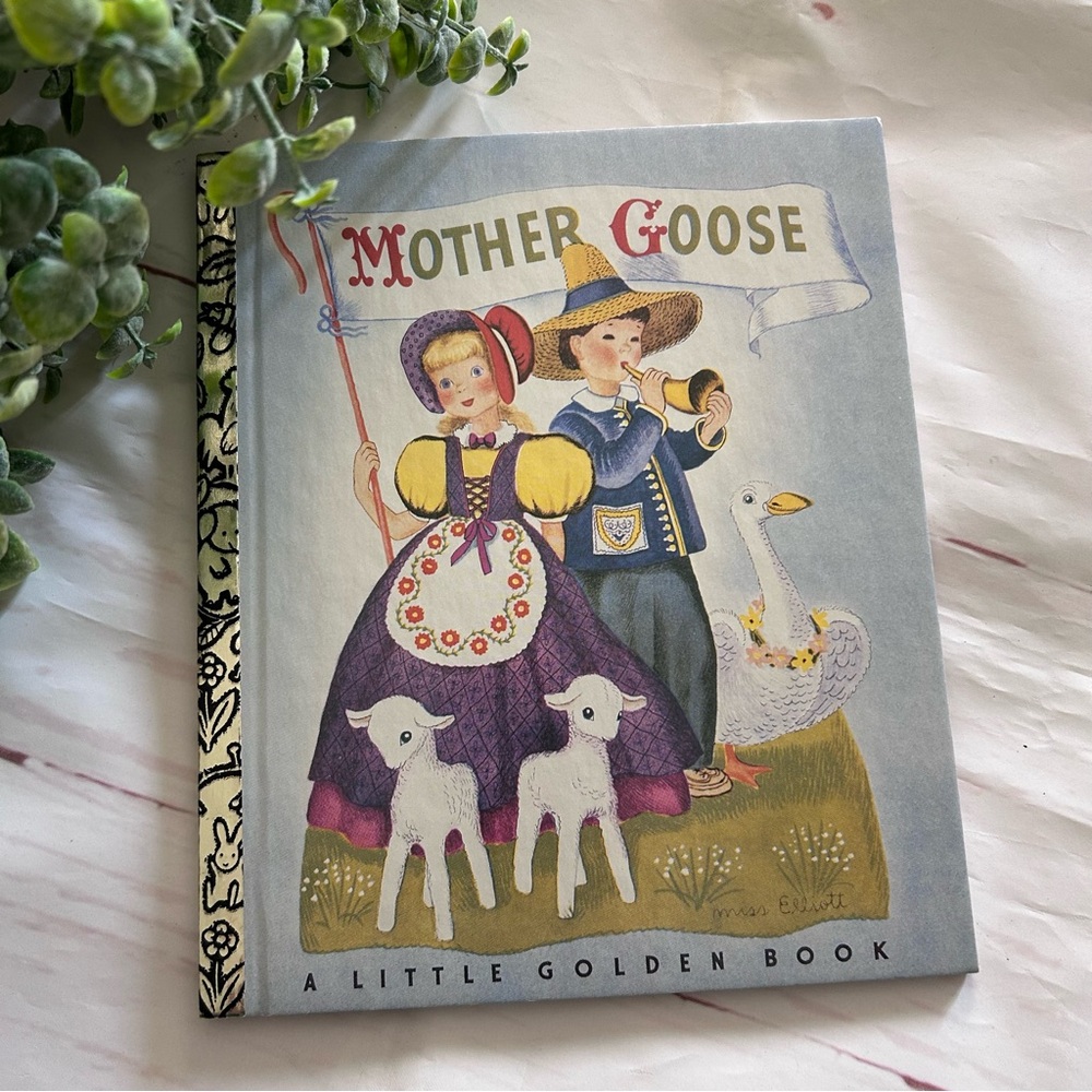 📕 The Little Golden Book Library • “Mother Goose”